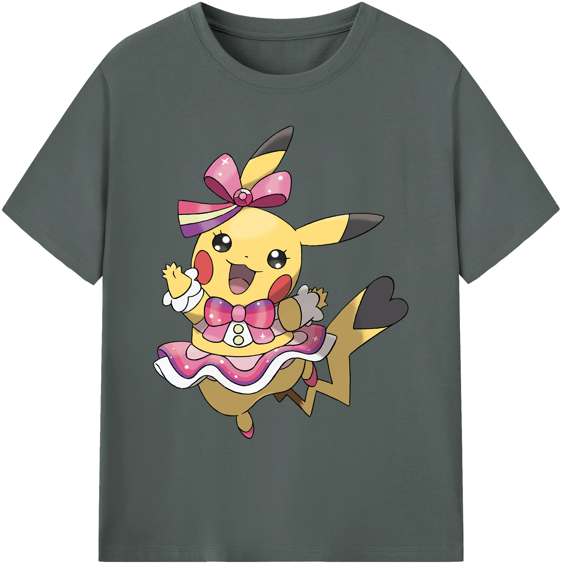 （画像用） ポケットモンスター Pokémon 綿100％ メンズ半袖Tシャツ｜肌触りやわらか＆通気性